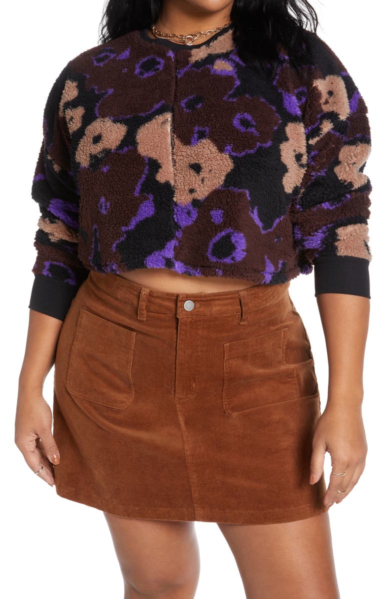 BP. High Pile Fleece Sweatshirt, Main, color, 