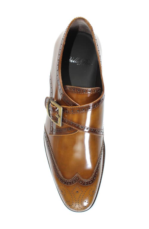 Vellapais Stanley Wingtip Monk Shoe In Multi