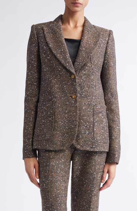 Giambattista Valli Metallic Mélange Jacket