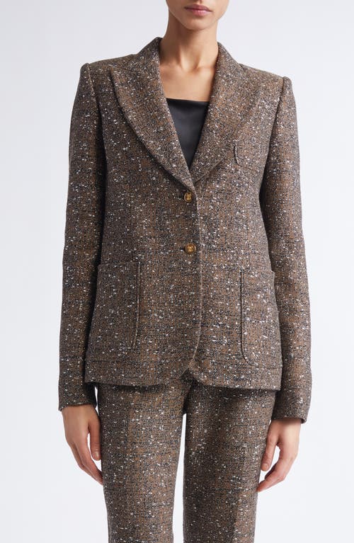 Giambattista Valli Metallic Mélange Jacket In Multi