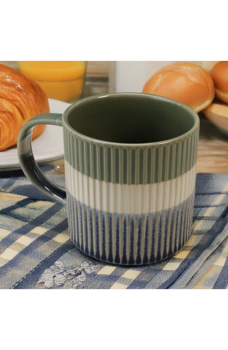 BIA Cordon Bleu Set of 4 Tricolor Mugs, Alternate, color, Olive