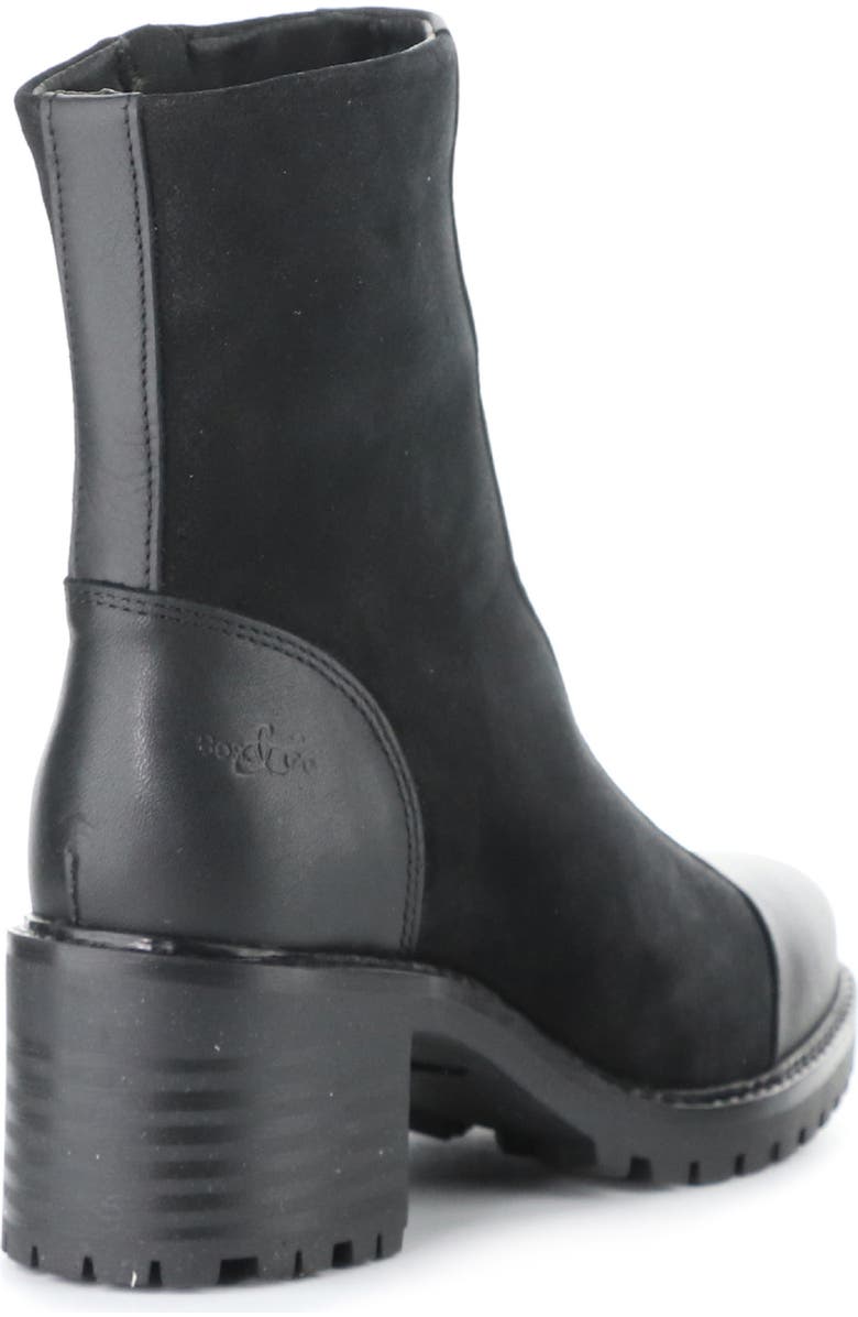 Bos. & Co. Ingrid Waterproof Bootie, Alternate, color, Black