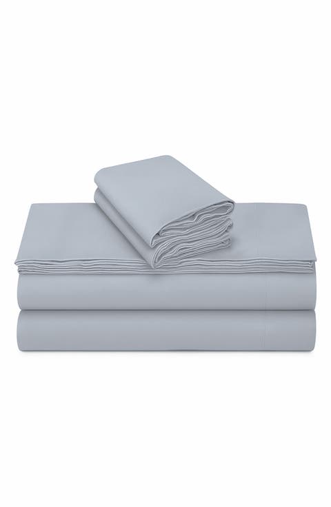 Solid Cotton Flannel Sheet Set