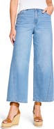 NIC+ZOE Forward Seam Weekend Wide Leg Ankle Jeans