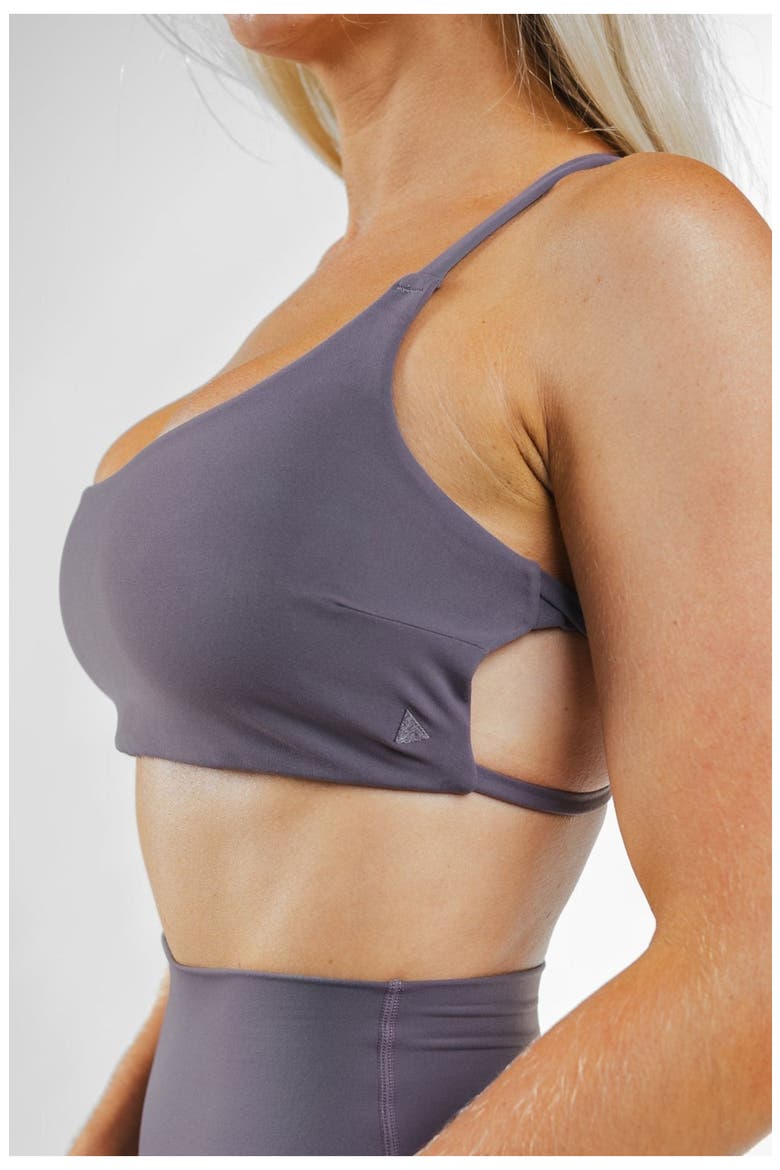 Cloud II Strappy Bra, Alternate, color, Concrete