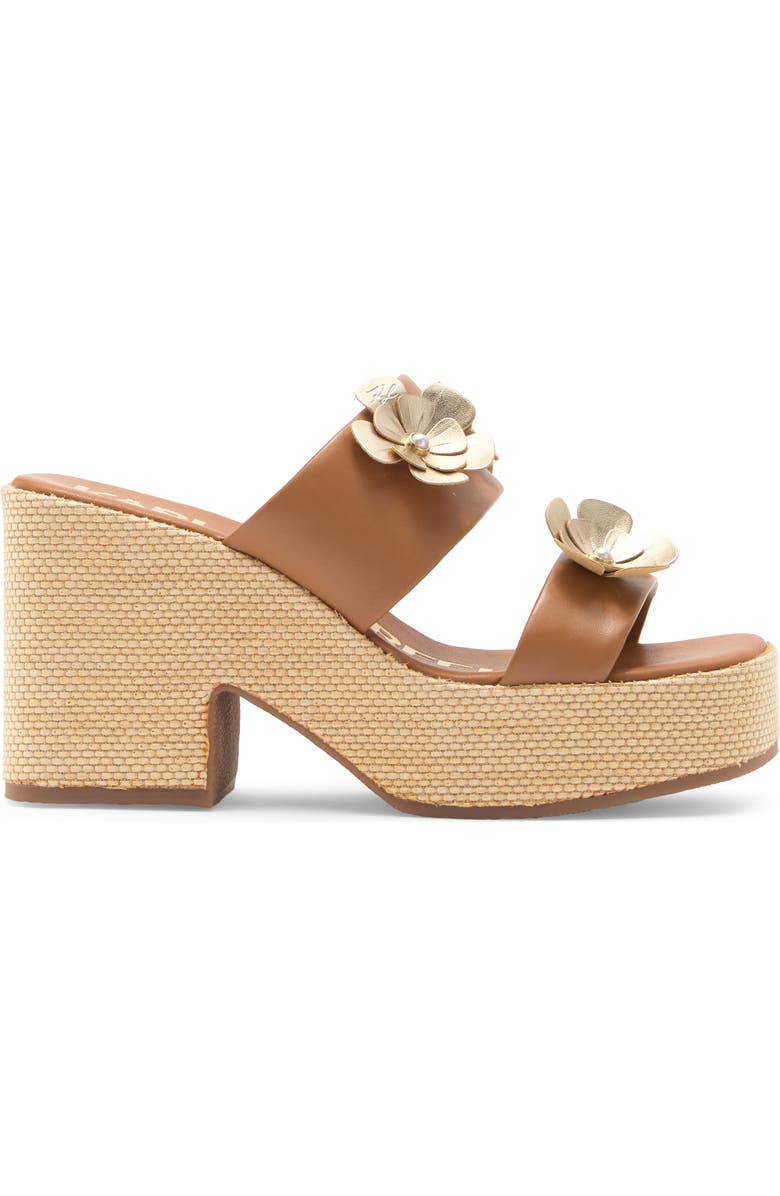 KARL LAGERFELD PARIS Moracco Double Band Sandal, Alternate, color, Tan