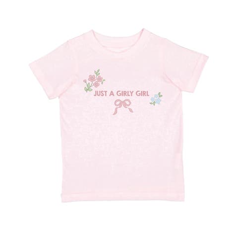 Just A Girly Girl Short Sleeve T-shirt (toddler, Little Kid & Big Kid)