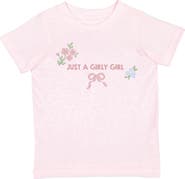 Sweet Wink Just A Girly Girl Short Sleeve T-shirt (baby)