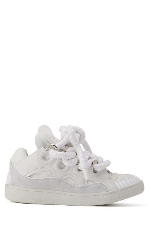 Curb Snake Sneakers In Leather