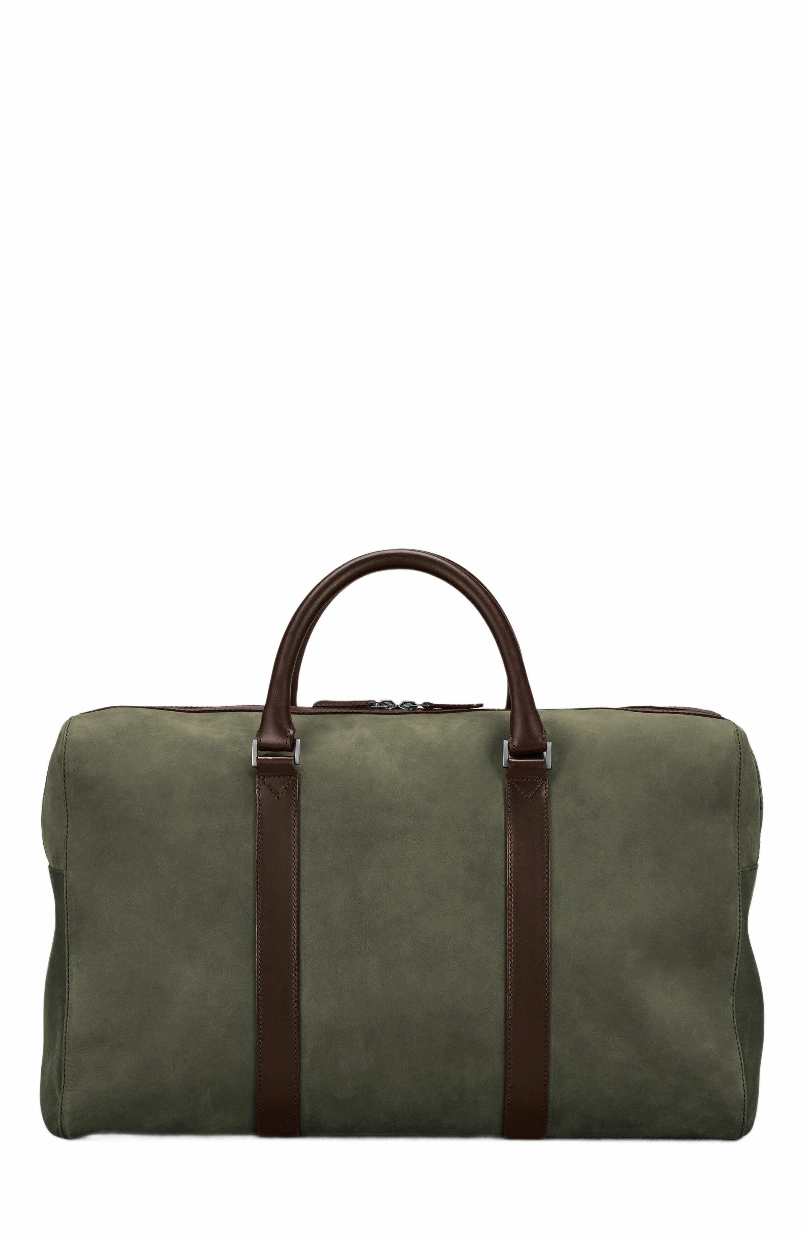 Carl Friedrik Compact Duffle Bag, Alternate, color, Olive