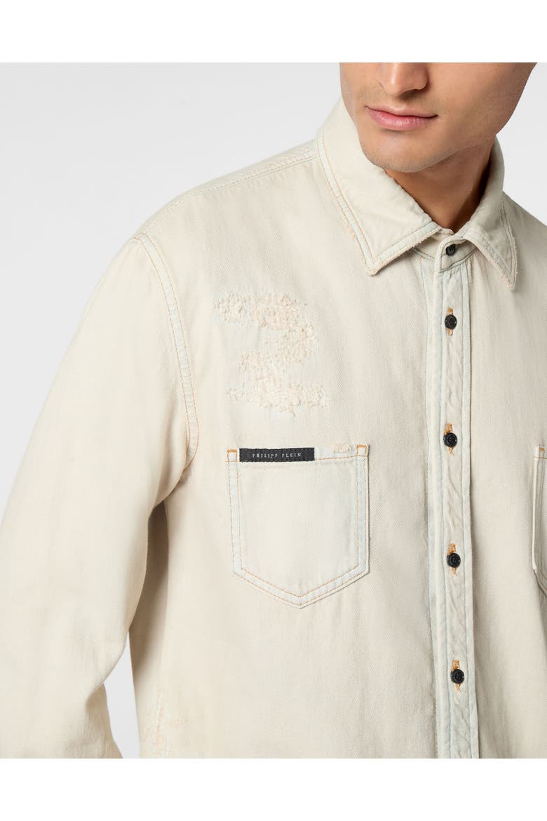 Denim Shirt Ls Men, Alternate, color, Minnesota
