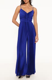 Petal & Pup Angelique Pleated Wide Leg Jumpsuit