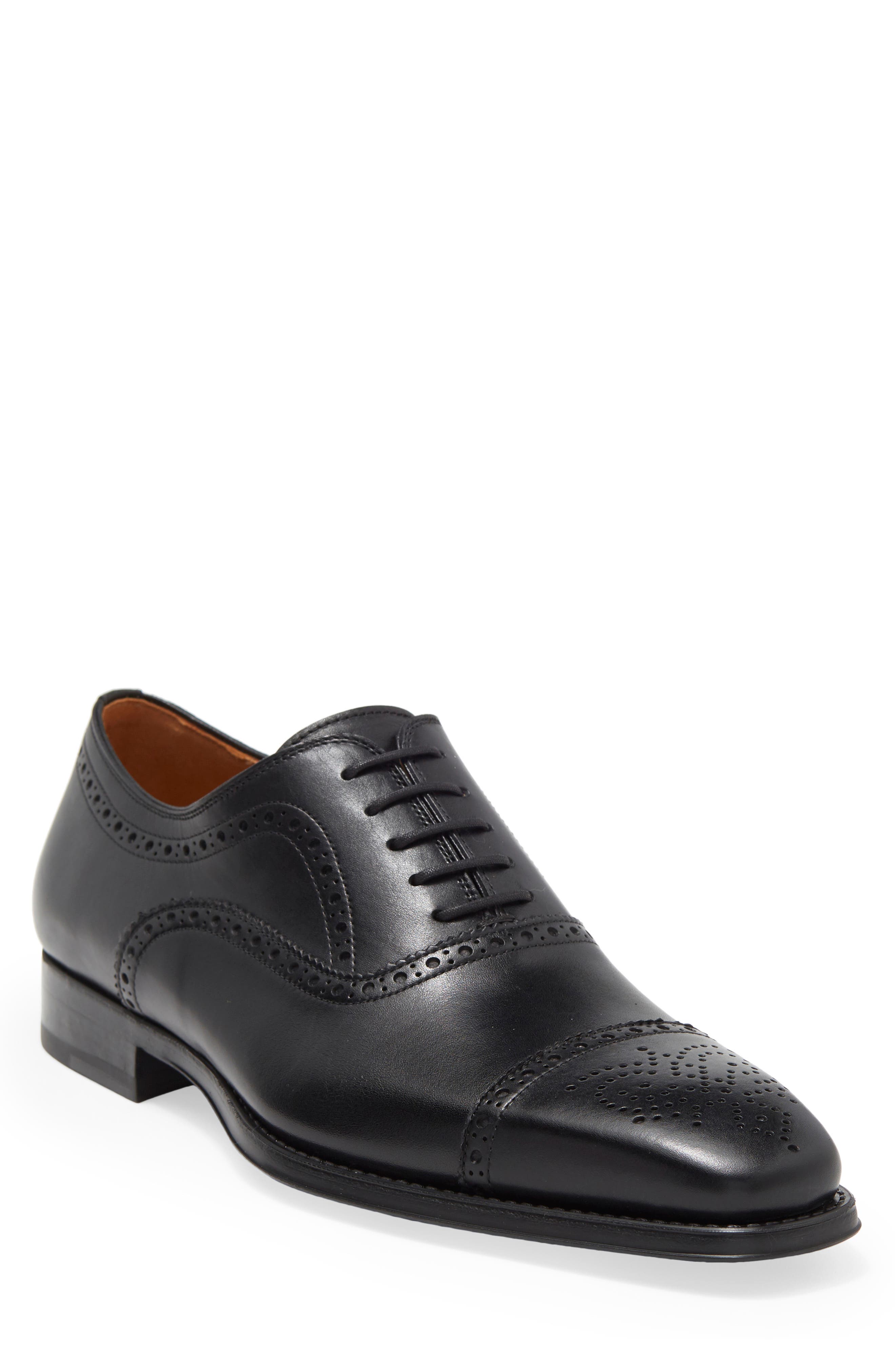 Magnanni Galen Cap Toe Oxford, Main, color, 