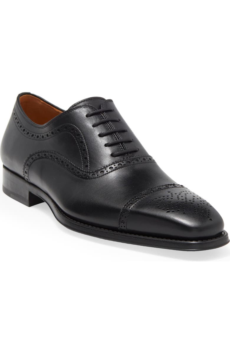 Magnanni Galen Cap Toe Oxford, Main, color,
