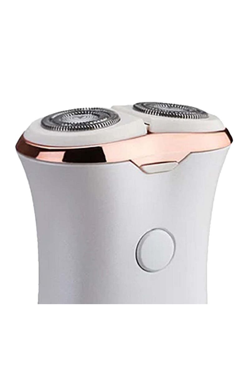 Rechargeable USB Ladies Shaver, Alternate, color, White