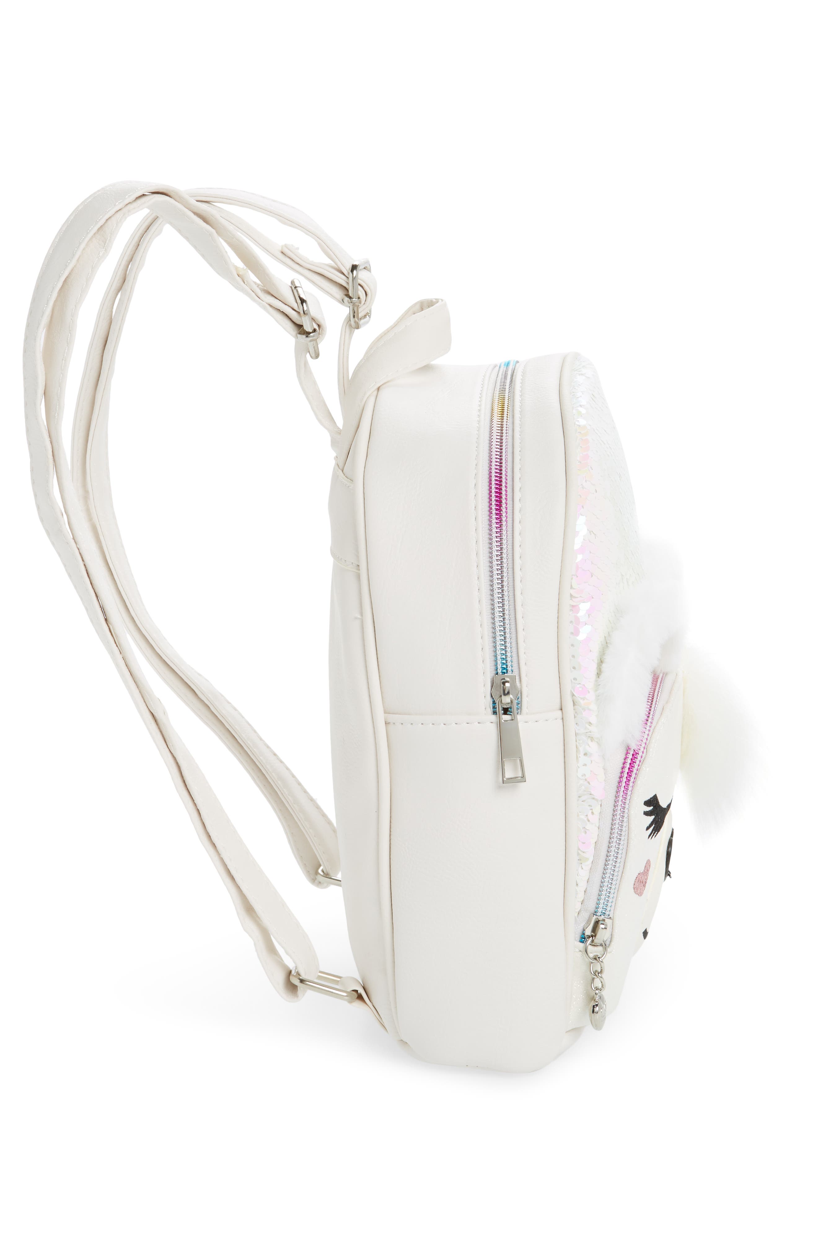 OMG Accessories OMG Mini Polar Bear Backpack, Alternate, color, 