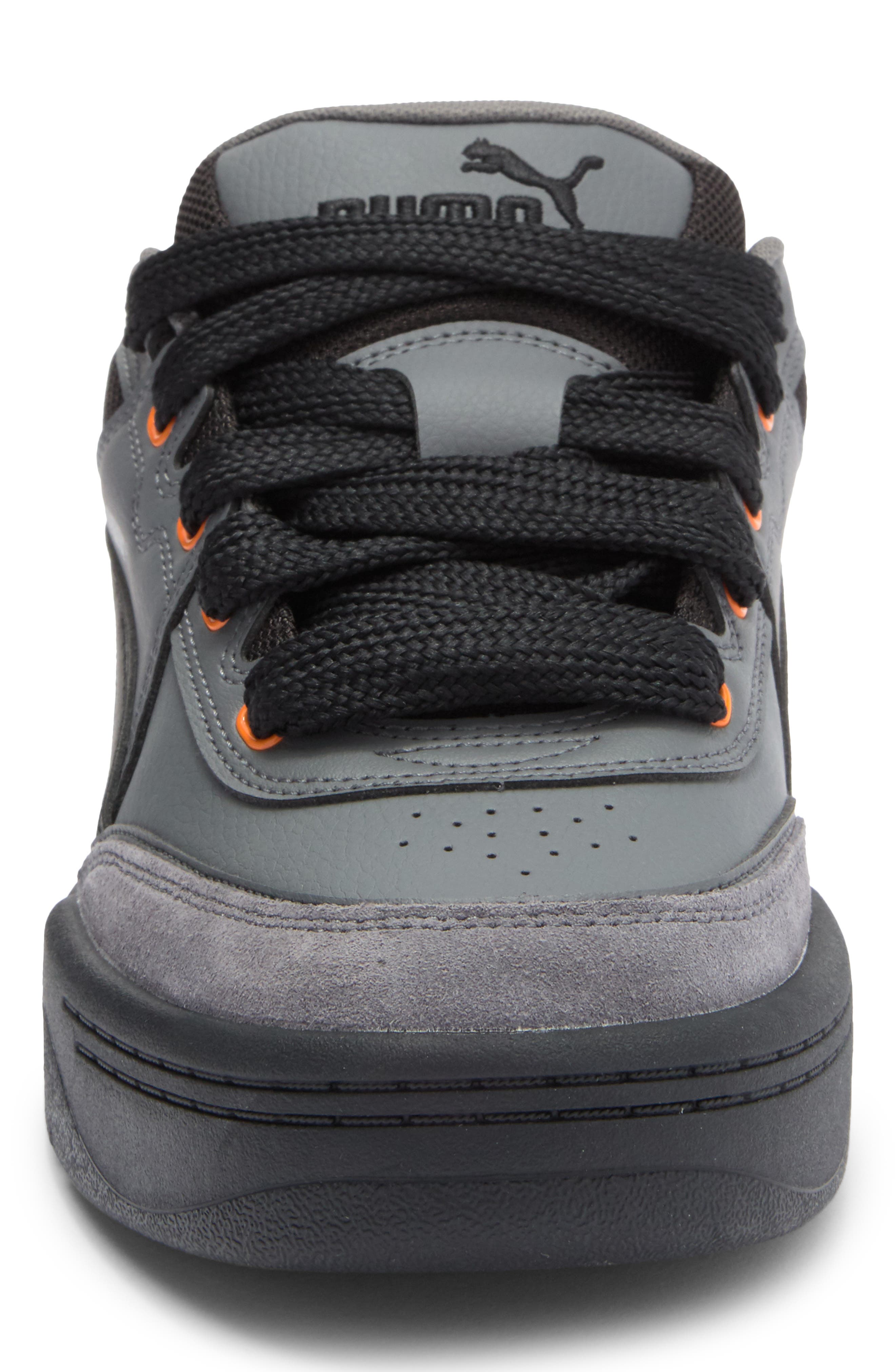 PUMA Park Lifestyle Sk8 Sneaker, Alternate, color, Cool Dark Gray-Black-Orange
