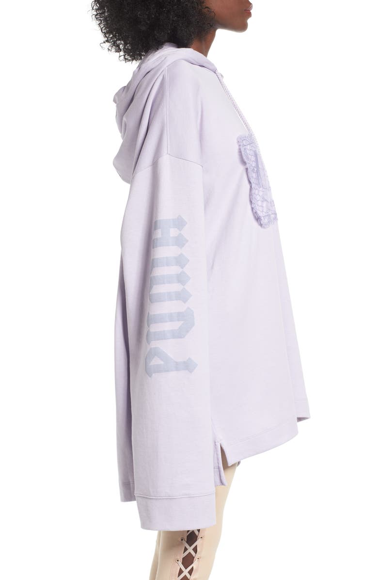 FENTY PUMA by Rihanna Lace Hoodie, Alternate, color, 