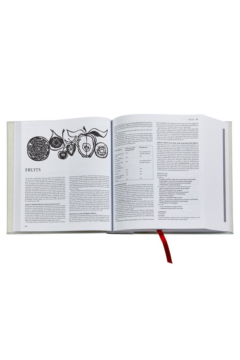 Joy of Cooking Leather Coffee Table Book, Alternate, color, Red
