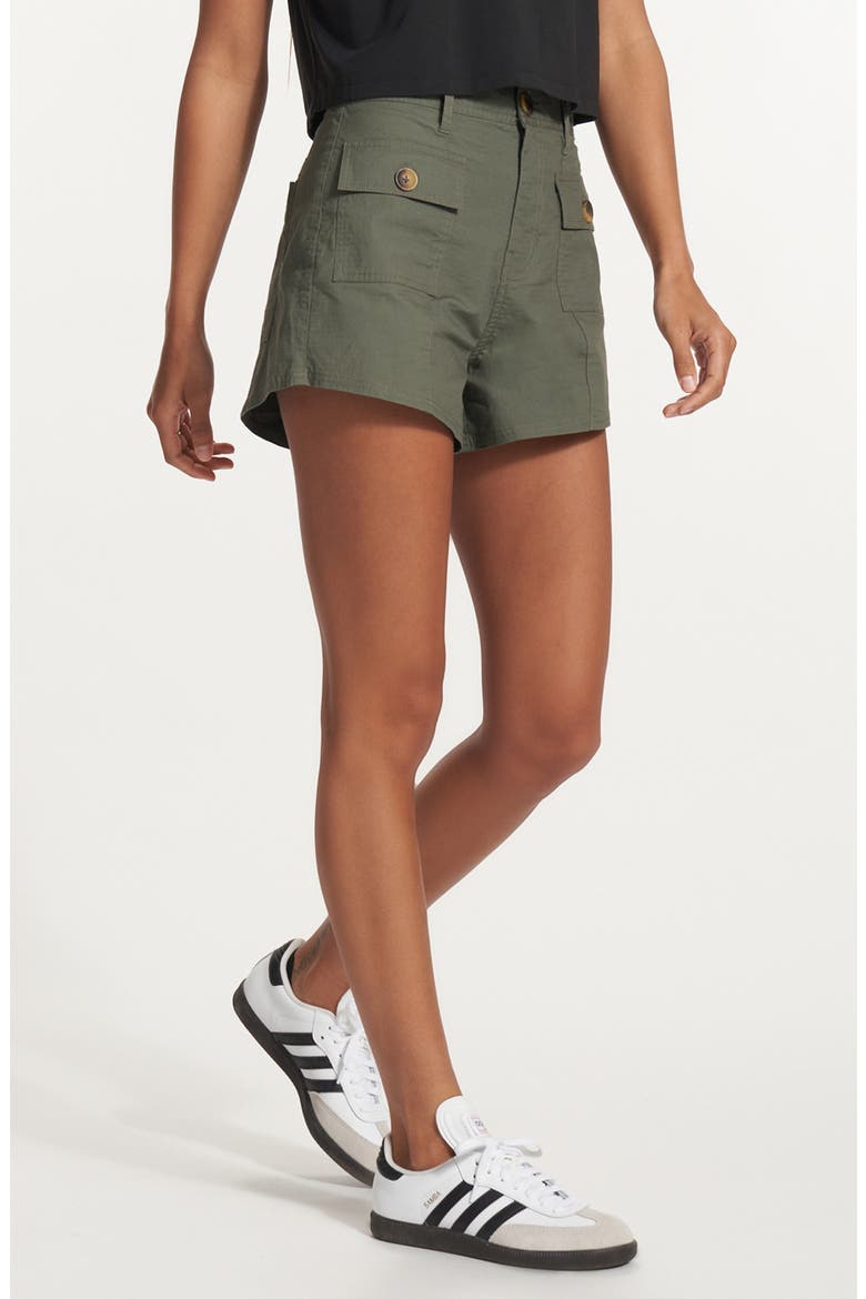 Ripstop Utility Shorts, Alternate, color, ARMY