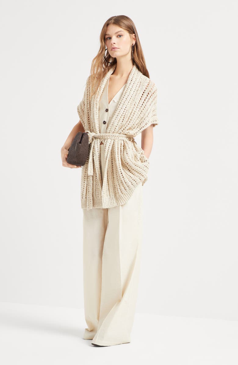 Brunello Cucinelli Dazzling cardigan, Alternate, color, 