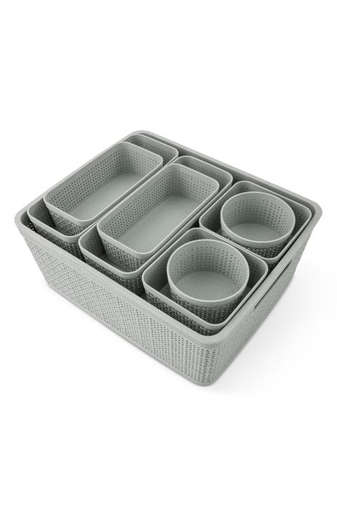 10-Piece Assorted Storage Basket Set