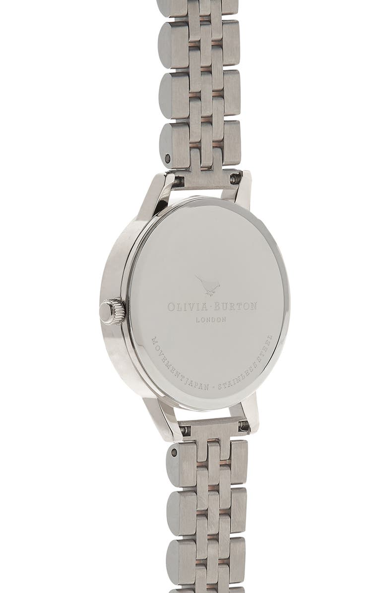 Olivia Burton Midi Round Bracelet Watch, 30mm, Alternate, color, 