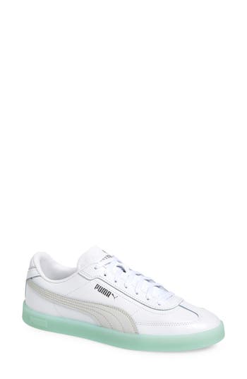 Shop Puma Club 5v5 Sneaker In  White-feather Gray