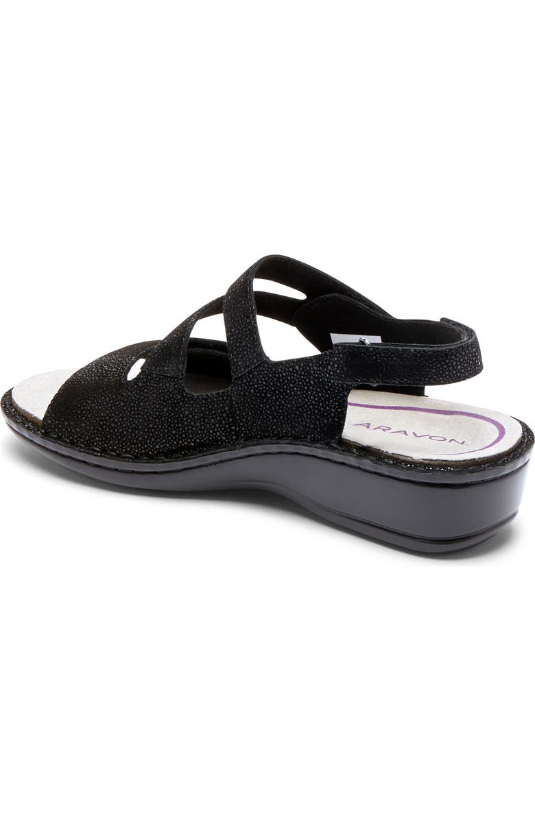 Aravon Cambridge Slingback Sandal, Alternate, color,