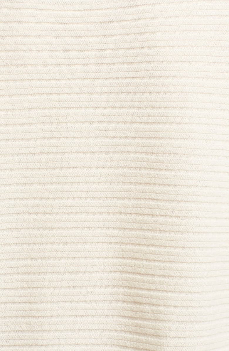 Vince Boatneck Horizontal Rib Cashmere Sweater, Alternate, color, 