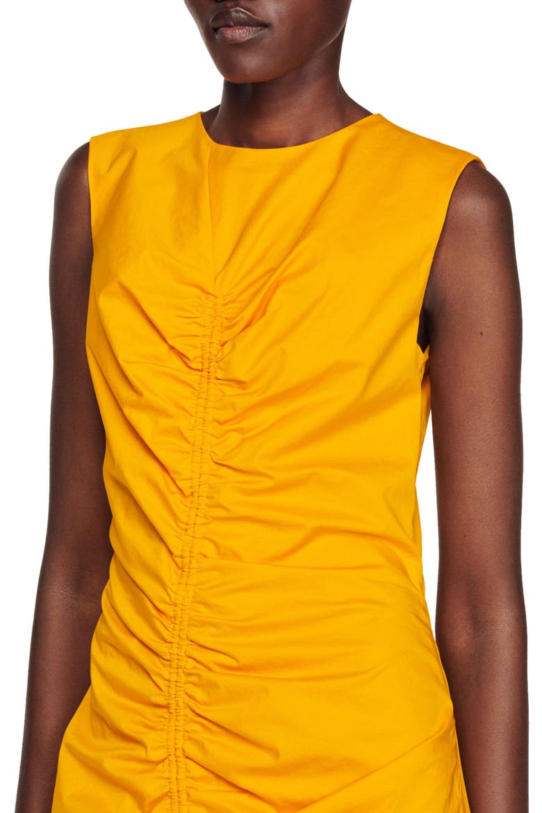 Rosie Midi Dress, Alternate, color, ORANGE ACIDE