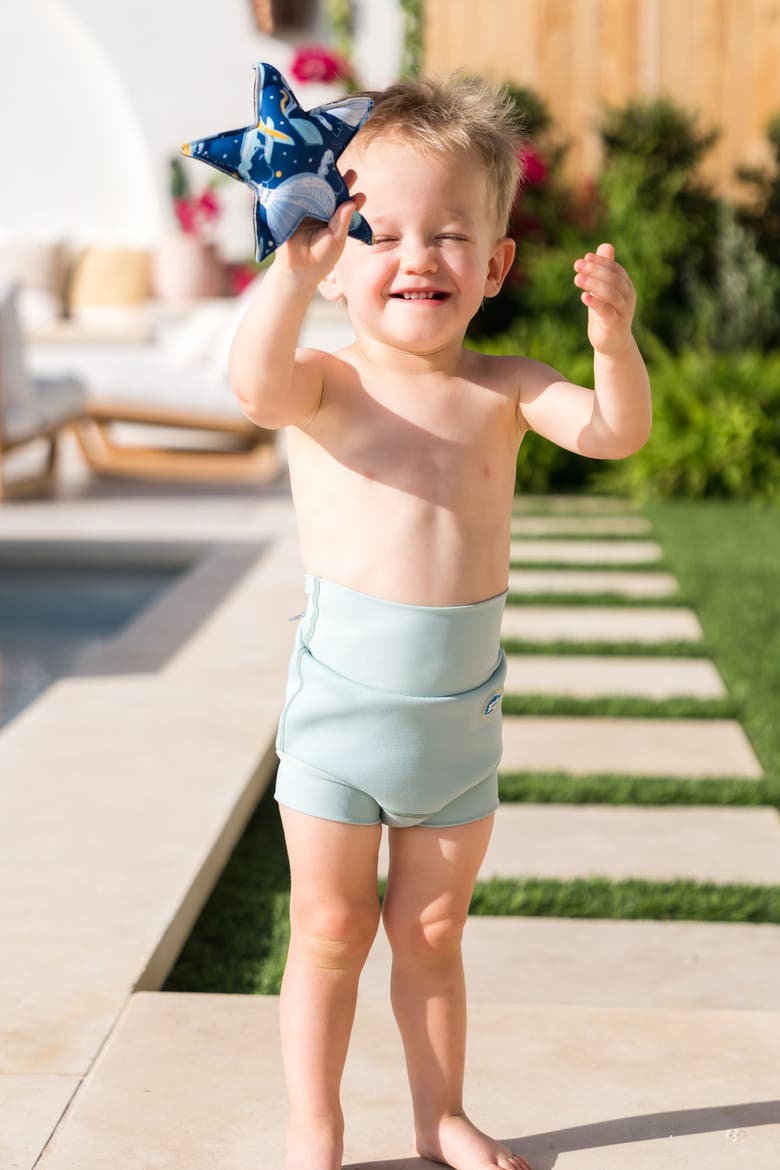 Happy Nappy Duo Reusable Double Swim Diaper, Alternate, color, Pistachio