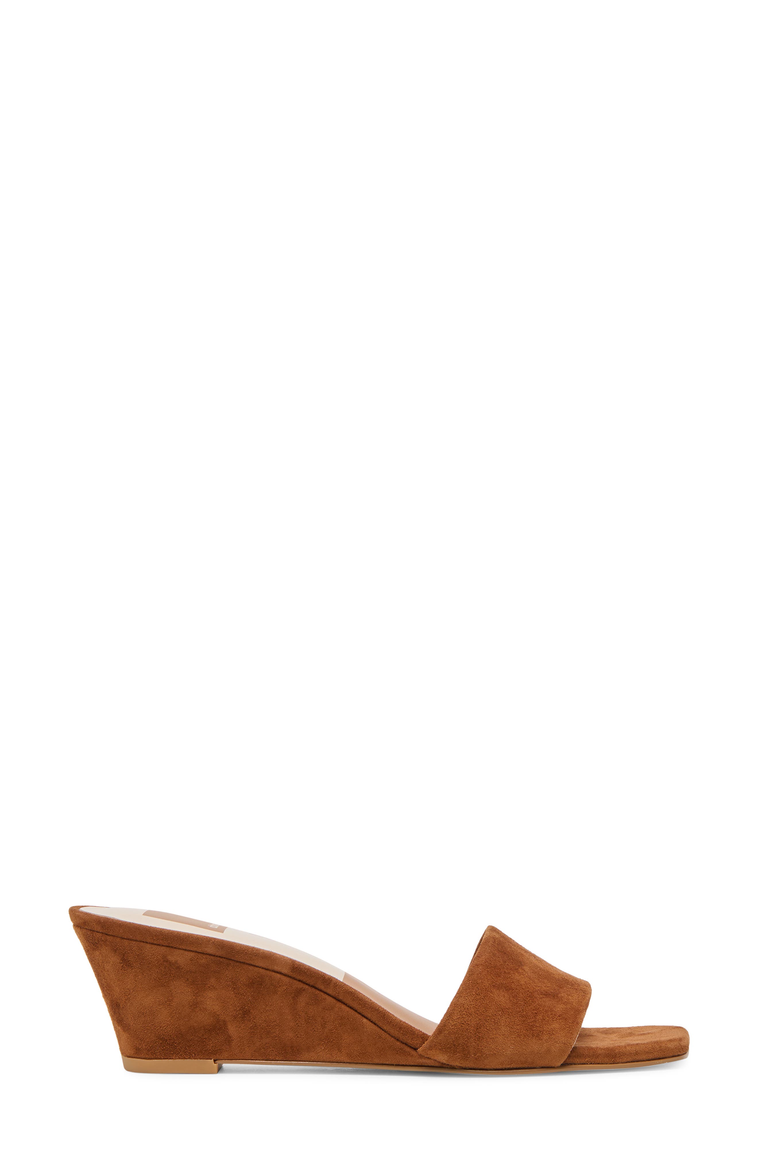 Dolce Vita Qaily Wedge Sandal, Alternate, color, Brown Nubuck
