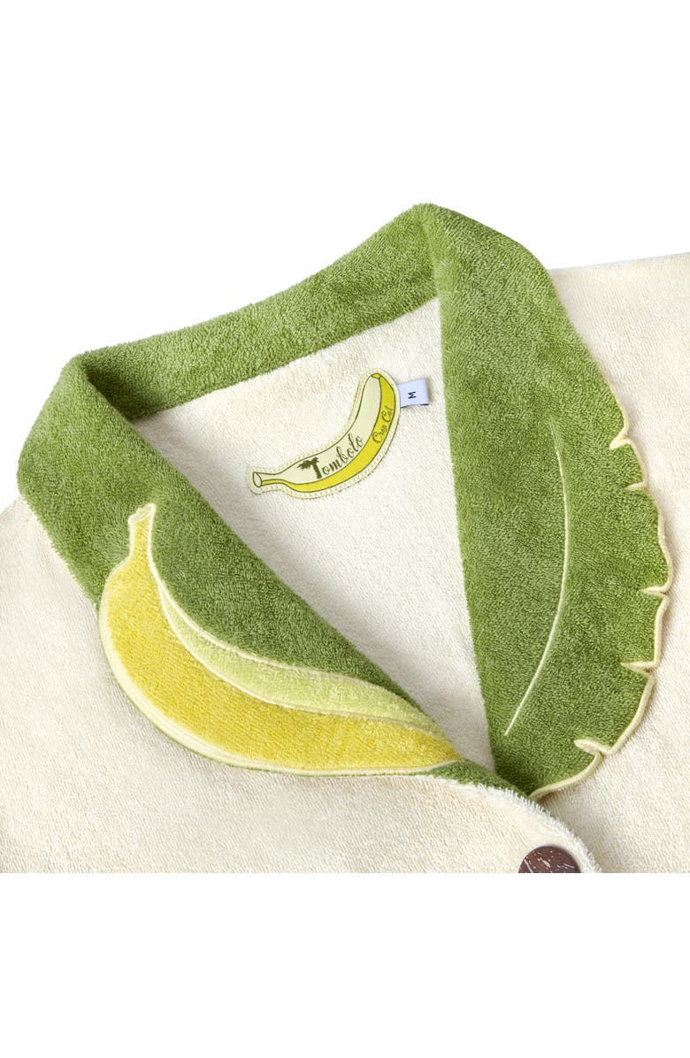 Tombolo 'Banana Split' Cabana ~ Crop Cut, Alternate, color, Ivory