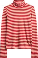 Faherty Feather Cloud Layering Turtleneck Top