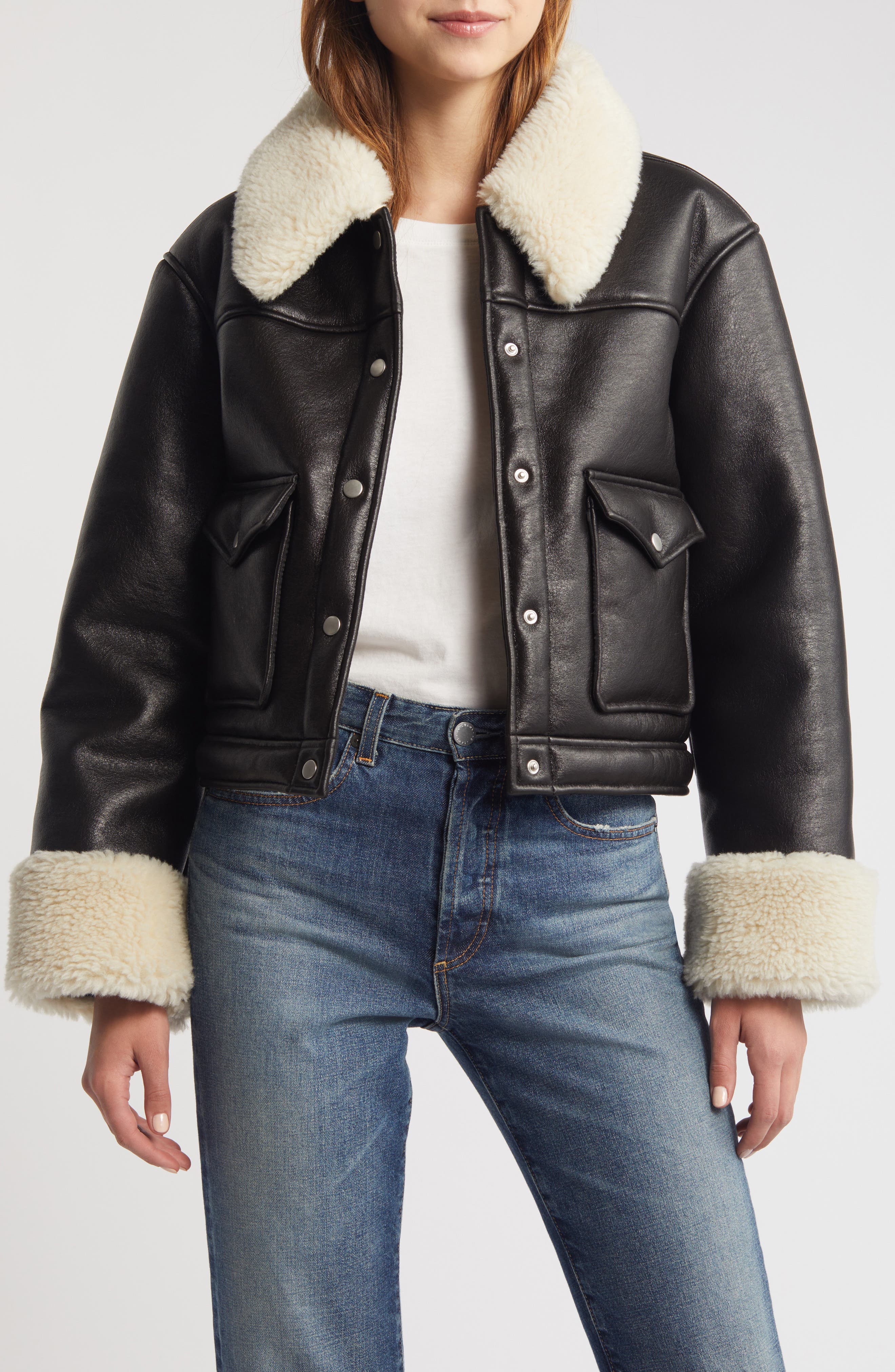 Rails Imani Faux Shearling Jacket