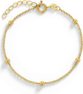 In Season Jewelry 14k Tiny Polished Satellite Bracelet