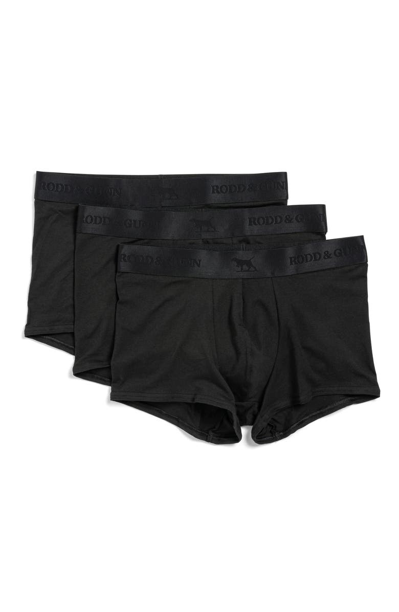 Rodd & Gunn 3-Pack Big Gunn's Trunks, Alternate, color, 