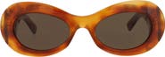 Gucci 51mm Oval Sunglasses