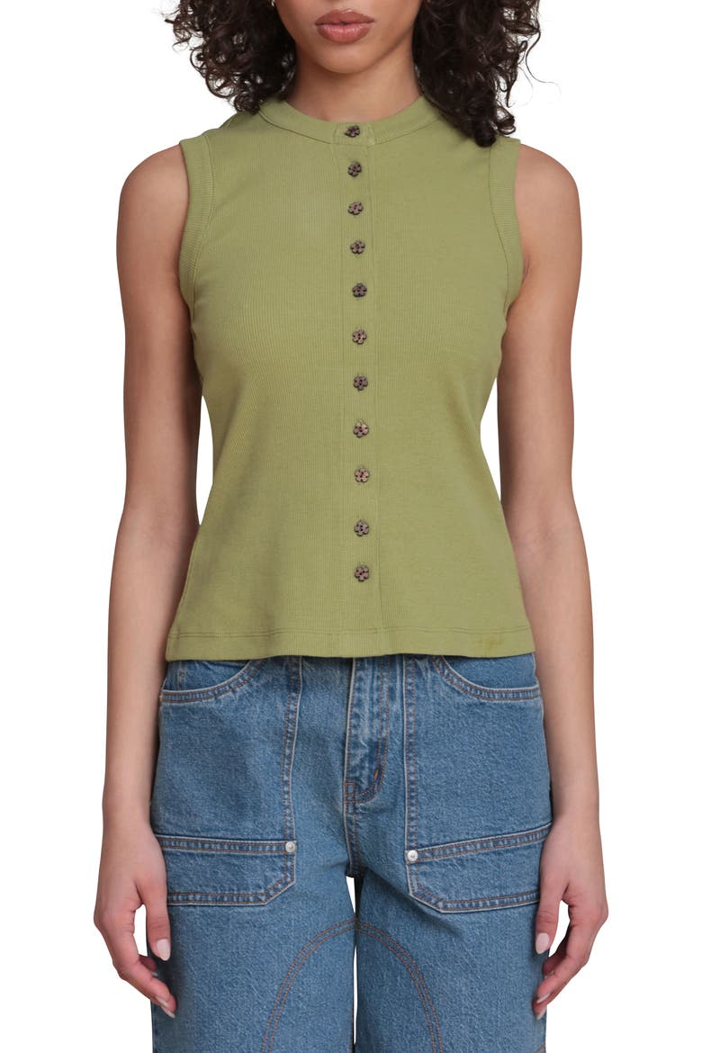 Sleeveless Rib Top video