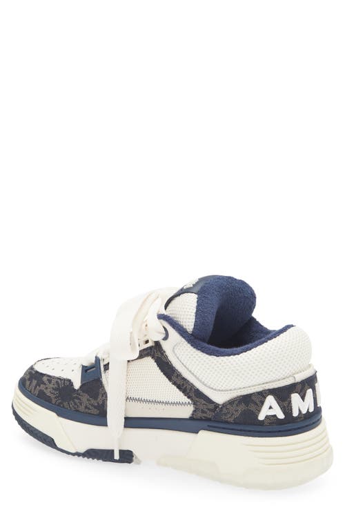 Amiri Ma1 Sneaker With Quad Monogram In Midnight Indigo