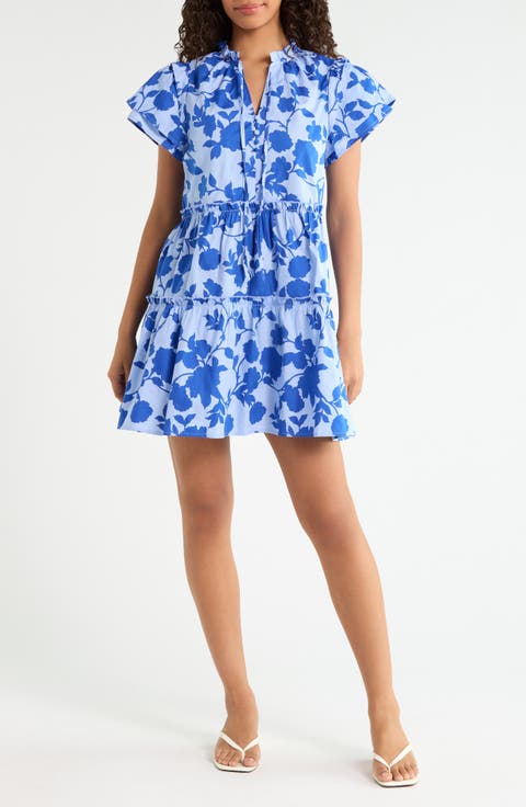 Palma Empire Waist Tiered Dress