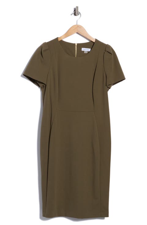 Scuba Sheath Dress