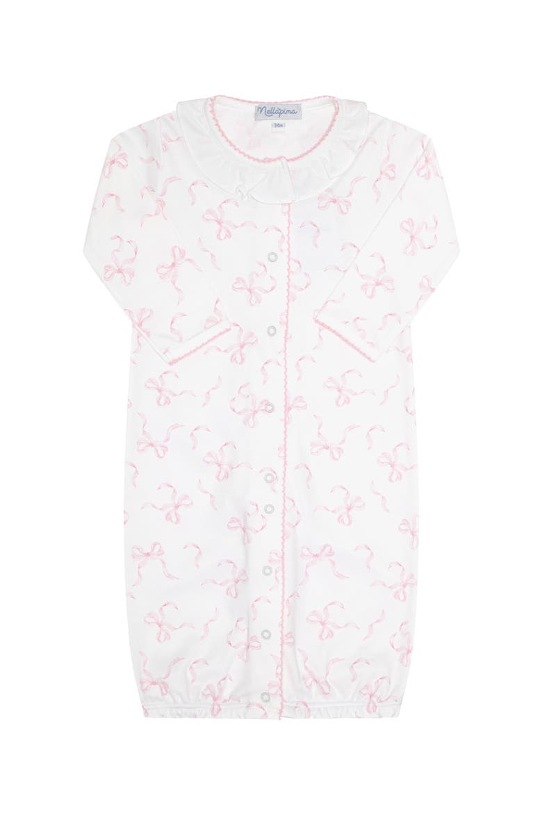 Charming Bows Print Converter Gown - Baby, Main, color, Pink