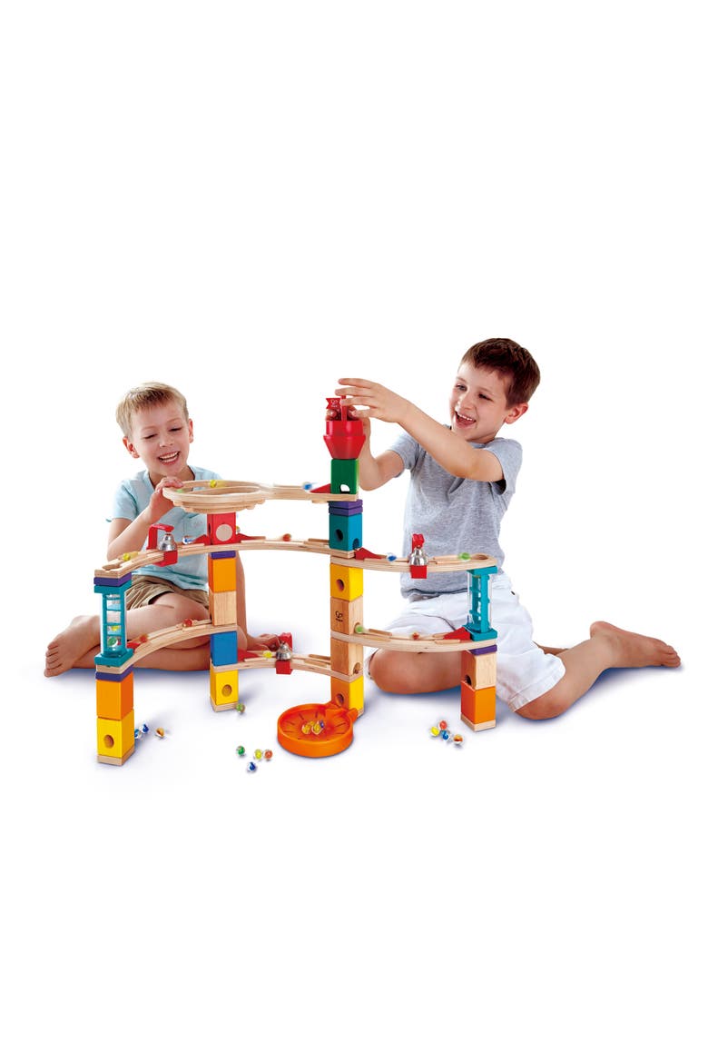 Quadrilla Castle Escape Marble Run, Alternate, color, MULTIPLECOLOR