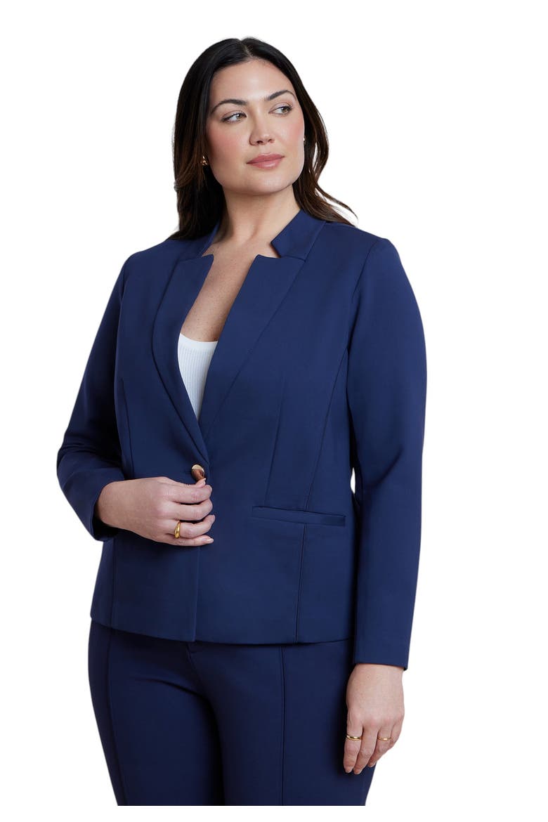 The Ultimate Stretch One-Button Blazer, Main, color, MARITIME BLUE