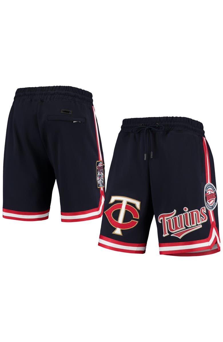 PRO STANDARD Men's Pro Standard Navy Minnesota Twins Team Shorts, Main, color, 
