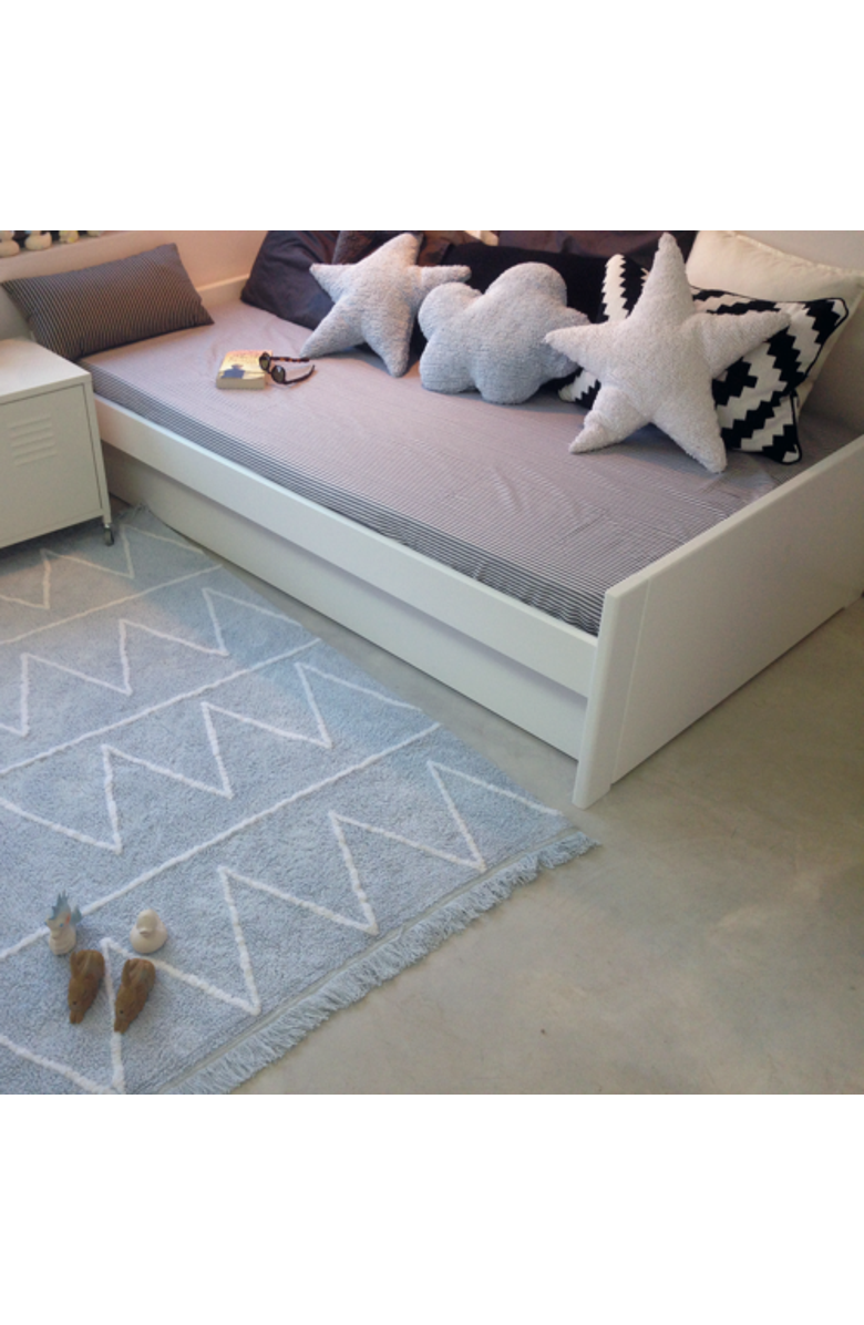 Lorena Canals Cushion Cloud Blue, Alternate, color, Soft Blue