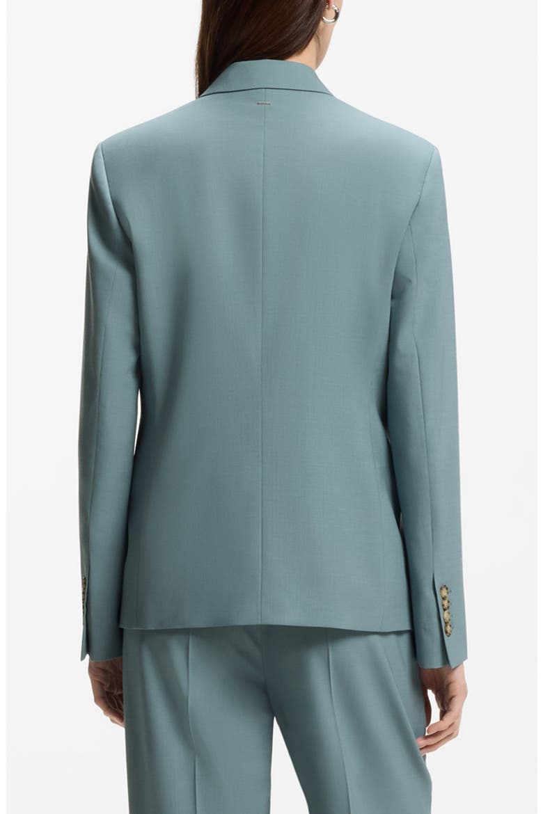 Jaleto Double Breasted Wool Blazer, Alternate, color, REEF