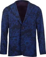 Lords of Harlech Judd Fully Lined Tailored Wool Blazer